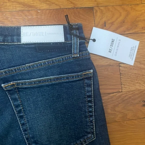 Re/Done originals jeans High Rise Ankle Crop size 27 brand new with tags